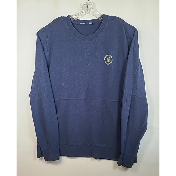 US Open 122nd The Country Club Pullover Mens XL Golf B Draddy Sweater Blue D4 - Picture 2 of 12